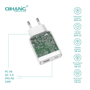 <span class=keywords><strong>Chargeur</strong></span> <span class=keywords><strong>portable</strong></span> GaN 65W avec charge rapide PD/QC3.0, C/CC/AC, adapté aux téléphones mobiles, tablettes et ordinateurs portables - Product Image 5