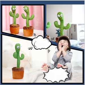 Articoli Più Venduti: <span class=keywords><strong>Cactus</strong></span> Danzante, <span class=keywords><strong>Parlante</strong></span> e Cantante, Giocattoli di Peluche per Bambini, Decorazioni e Ornamenti per la Casa - Product Image 2