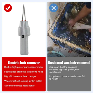 Desplumadora de pelusa de plumas de pollo eléctrica de mano a precio de fábrica para desplumar plumas de aves de corral - Product Image 2