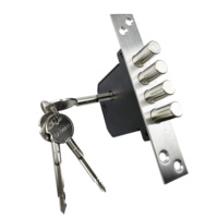 Cuerpo de cerradura de puerta de seguridad OEM Euro Mortise con cilindro Precio competitivo Cerradura de puerta corredera con llave cruzada
