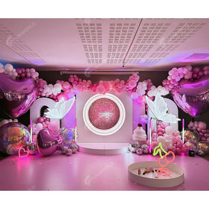 Bola de corazón de <span class=keywords><strong>amor</strong></span> metálica inflable para fiesta, Bola de espejo inflable decorativa, globos metálicos, bolas inflables gigantes grandes y brillantes - Product Image 3