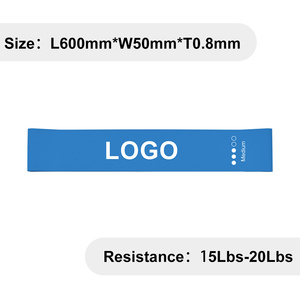 Bandas de Resistencia de Látex, Mini Bandas de Bucle, 5 Grosores, Bandas de Ejercicio Duraderas para Entrenamiento de Fuerza, para Todas las Edades - Product Image 6