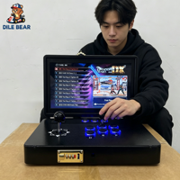 Máquina Arcade Profesional con Pantalla de 14 Pulgadas, 30000+ Juegos, Pandora Saga DX, Gabinete de Juego Retro Metálico Plegable para un Jugador