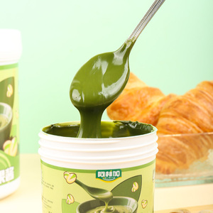 500g crema al pistacchio spalmabile per la cottura liscia pasta delicata con salsa di riempimento al cioccolato Dubai confezionata in un sacchetto - Product Image 1