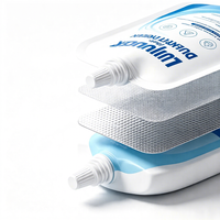 Pochette à bec verseur latéral en PET de haute qualité pour emballage de savon liquide et de lessive – Sac liquide avec bec verseur