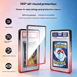Suitable for Rating Card Protective Cover TCG <b>Star</b> Card Collection Card TPU Silicone Double-sided Full Cover Protective case - Product Image 3