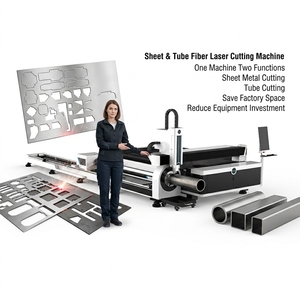 NOUVEAUTÉ 2026 : Machine de découpe laser fibre rotative 3 kW / 6 kW pour tubes et tôles en acier – Modèle compact tout-en-un - Product Image 1