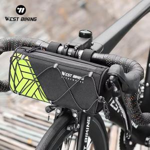 Sac de guidon de vélo WEST BIKING, portable, durable, imperméable, pour le cyclisme en plein air, le sport et la randonnée à vélo - Product Image 2