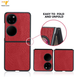 Étui en cuir de couverture arrière mobile de protection de conception d'affaires personnalisable de haute qualité pour le téléphone Huawei <span class=keywords><strong>P50</strong></span> <span class=keywords><strong>Pro</strong></span> - Product Image 3