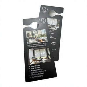 Cartellino da appendere alla porta per hotel con prezzo promozionale, personalizzato con design pubblicitario, per maniglia della porta, con messaggio 'Non disturbare', di forma irregolare - Product Image 3