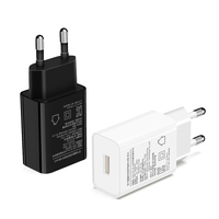 Chargeur mural USB 5V 2A certifié ETL FCC PSE KC 10W pour téléphones Android et montres intelligentes, charge rapide pour adaptateur d'alimentation de téléphone
