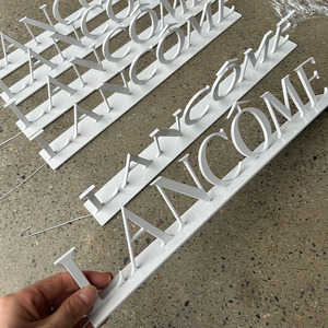 Tùy Chỉnh Rắn Thép Không Gỉ Kim Loại Bảng Chữ Cái Laser Cắt Biểu Tượng Cho Trang Trí Nội Thất Và Xe Cá Nhân Nhà Số Dấu Hiệu - Product Image 4