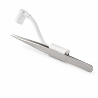 Lampe UV LED 2W pour extensions de cils, pince à épiler, lumière de polymérisation mini pour cils, col de cygne, équipement de salon de beauté, personnalisable OEM ODM avec logo pour marque