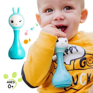 Borsallo — jouet d'apprentissage pour bébé, inspiré du dessin animé, jouet interactif, apprentissage de l'enfant, musique, sonnerie à main, hochet