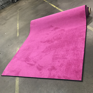 Alfombra <span class=keywords><strong>Rosa</strong></span> Personalizable para Exteriores, Tapete Antideslizante para Pasillos, Alfombra Gruesa para Fiestas y Decoración de Eventos - Product Image 3