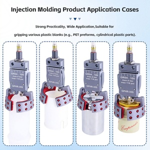 Robotic Preform Gripper Vertical Pneumatic <b>Clamp</b> Sensor Detection Cylindrical Tube Handling Injection Molding Automation Tooling - Product Image 2