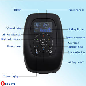 Máquina de prensa de piernas de drenaje linfático, botas de recuperación, máquinas de masajeador de pies de piernas de compresión para botas de recuperación deportiva - Product Image 2