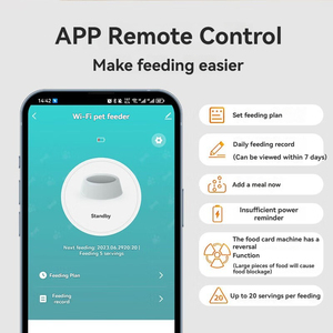Comedero Doble para Mascotas 6L Graffiti, Dispensador de Comida para Perros Grandes, Artículos para Mascotas, Comedero con Cámara 1080P HD 5G, Gran Venta - Product Image 2