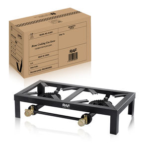 RAF R.8501 kalite ayarlanabilir regülatörü 2 brülör propan gaz sobası ocak propan brülör - Product Image 1