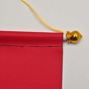 Bandera colgante de doble capa YF para equipos de fútbol, diseño de logotipo personalizado, regalo para clubes deportivos - Product Image 4