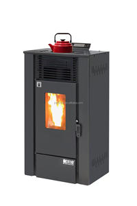 Eco-Friendly Freestanding Biomass Pellet <b>Stove</b> Remote Control 14.6KW Heating Power 20Kg Fuel Tank Durable for Bathroom Use - Product Image 5