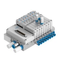 Terminal de vanne VTUG-10-VRPT-B1T-Q8-U-Q6S-18KJJ 573606, îlot de vanne Fieldbus, vanne modulaire en collecteur