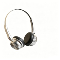 Casque sans fil de style rétro, réduction de bruit ENC, Bluetooth 5.3 avec contrôle personnalisé via application