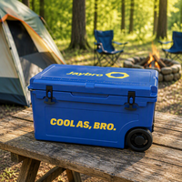 Glacière isotherme 55QT pour camping familial et activités de plein air, stockage alimentaire, commande en gros