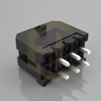 Connecteur Molex pour carte PCB, HC-MX3.0-2x3A, contact en laiton, boîtier en nylon, pas de 3,0 mm, fil vers carte