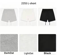 Pantalones Cortos de Hombre de Alta Calidad con Letras Estampadas, Estilo Hip Hop, Marca de Lujo, Diseño Personalizado, Colección SS22