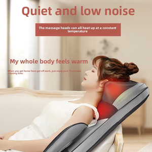 Coussin de massage électrique Portable 26 têtes de Massage Shiatsu pétrissant la Vibration <span class=keywords><strong>pour</strong></span> <span class=keywords><strong>le</strong></span> soutien lombaire du corps siège arrière pied <span class=keywords><strong>pour</strong></span> la maison - Product Image 3