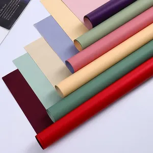 Tùy Chỉnh Hoa Giấy Gói Không Dệt Bó Hoa Quà Tặng Bọc Không Thấm Nước Hoa Bao Bì Giấy Cho Hoa Cửa Hàng - Product Image 4