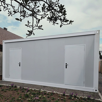 Mini-maison modulaire préfabriquée en acier, conteneur habitable, avec salle de bain extérieure, cuisine, maison de campagne, hôtel, bureau à domicile, bureau mobile, chambre