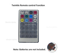Kit d'éclairage LED RGBW 27W à fibres optiques 0,75 mm pour ciel étoilé, contrôle vocal et par application, IP54 AC110V/AC220V pour cinéma et théâtre