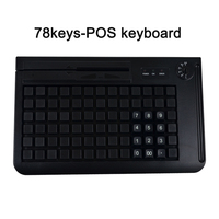 Teclado Programable KB-78 con Precio de Fábrica al por Mayor, Sistema POS para Cajero