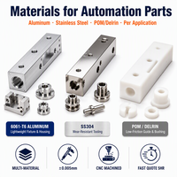 Support de capteur en aluminium usiné CNC sur mesure, outillage d'automatisation, fabricant de composants de précision OEM personnalisés