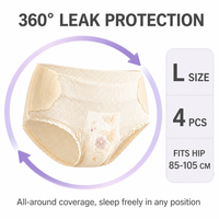 Culottes jetables de nuit pour règles, anti-fuites, ultra-fines, hygiéniques, pour femmes enceintes et maternité, en gros