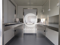 Contenedor de Envío Desmontable de 10 pies para Bar, Restaurante, Hotel, Club, Cafetería, con Equipamiento