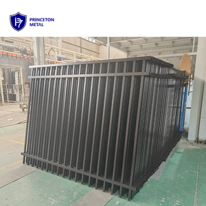 Clôture ornementale en aluminium et métal de sécurité décorative de concepteur de rénovation de maison - Product Image 2