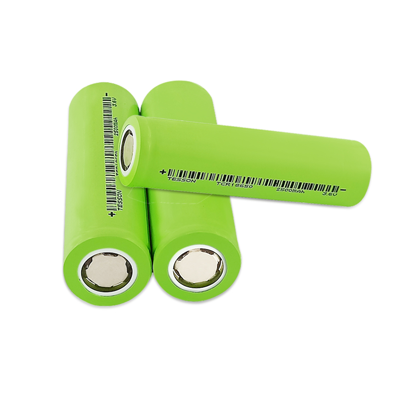 Tesson 18650 Battery - High Capacity 2500mah for Flashlights
