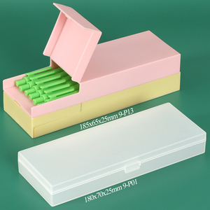 กล่องใส่ปากกาเมจิก SUNSHING กล่องพลาสติกใส่แปรงทาสี กล่องใส่ปากกาและดินสอแบบกำหนดเอง สำหรับงานศิลปะ งานฝีมือ และอุปกรณ์สำนักงาน - Product Image 4