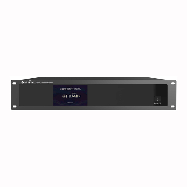WiFi UHF Wireless Professional Conference Microphone System with 4.5" LCD Touch Screen-Audio Conference System