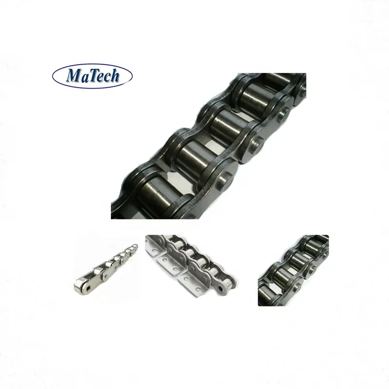 Machinery Custom Cb1 Carbon Steel Conveyor Rubber Black Coated Chain