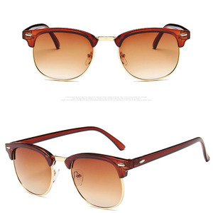 Wholesale Classic <strong>Designer</strong> Half-Frame UV400 Sunglasses Custom Logo OEM <strong>Glasses</strong> <strong>Fashionable</strong> Sun <strong>Glasses</strong> for Men and Women - Product Image 4