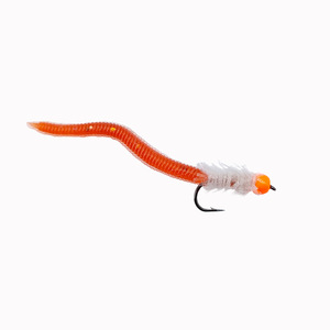 Señuelo de pesca con mosca, gusano luminoso de colores, señuelo de ninfa, gusano sintético, anzuelos de cebo # 12 - Product Image 2