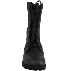 High Quality Comfortable <strong>Black</strong> Rubber <strong>Men</strong> Jungle <strong>Boots</strong> with Panama Outsole - Product Image 3