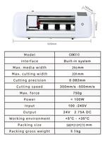 XINAI CXM310 ABS Materiaal Mobiele Telefoon & Camera Skin Snijplotter Machine Achterkant Klevende Functie voor Smartwatch Hoge Precisie