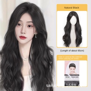 <span class=keywords><strong>Parrucche</strong></span> con capelli lunghi e ricci <span class=keywords><strong>da</strong></span> ragazza con frangia a otto caratteri con cappuccio regolabile resistente al calore - Product Image 6