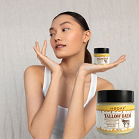 HODAF Beef Tallow Skin Balm Tekstur Kaya dan Menutrisi Melembapkan Permukaan Wajah dan Tubuh Melembutkan Kulit Kasar Perawatan Kosmetik Harian