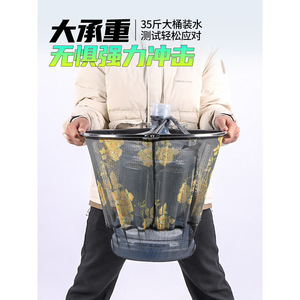 Tête de filet de pêche en alliage d'aluminium, profondeur 20 cm, haute résistance, durable pour la pêche - Product Image 1